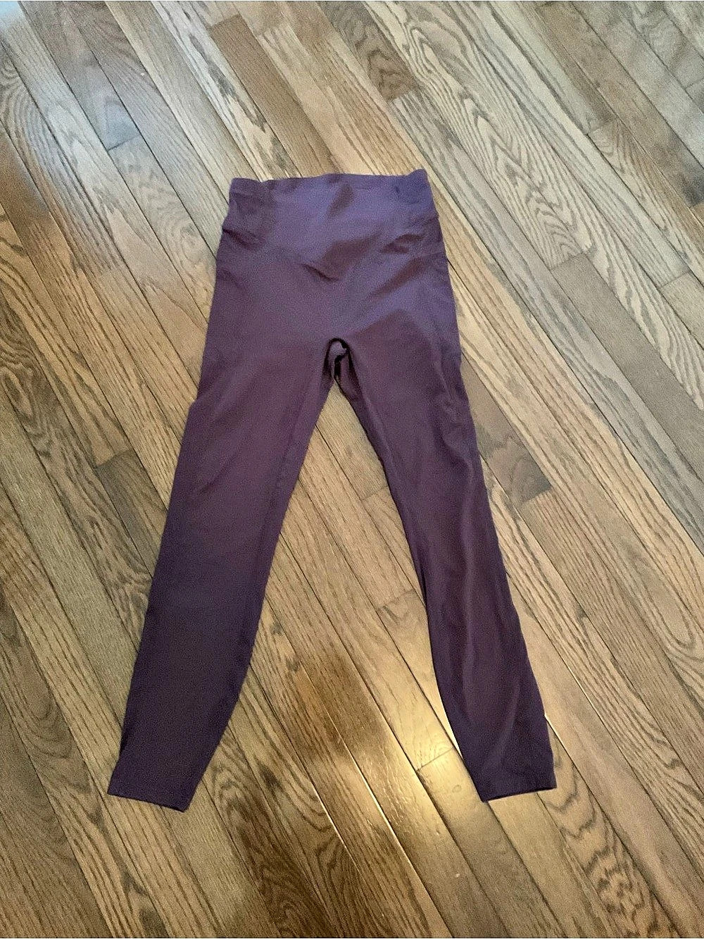 Halara Ultrasculpt High Rise Crossover Pocket 7/8 Leggings Purple Small NWT 7/8